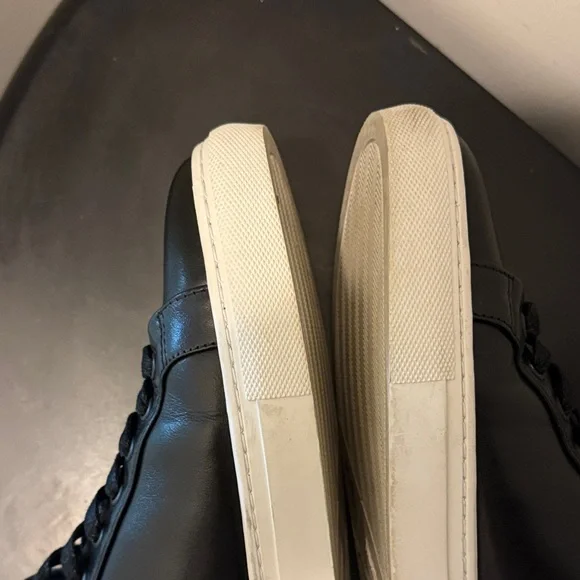 Thursday Boot Company Black Leather Sneakers, Like New, Men’s Sz 9.5 - Picture 13 of 16
